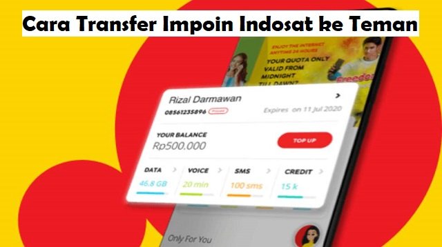 Cara Transfer Impoin Indosat ke Teman
