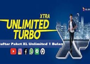 Cara Daftar Paket XL Unlimited 1 Bulan
