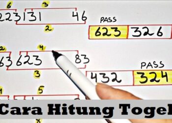 Cara Hitung Togel 2D, 3D dan 4D