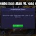 2 Cara Mengembalikan Akun ML yang di Banned 7 2 Cara Mengembalikan Akun ML yang di Banned