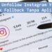 Cara Unfollow Instagram Yang Tidak Follback Tanpa Aplikasi 7 Cara Verifikasi Akun Youtube di HP
