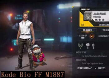 Kode Bio FF M1887 8 15 Link Download Nada Dering iPhone Gratis